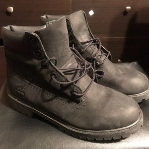 Black Timberland Boots